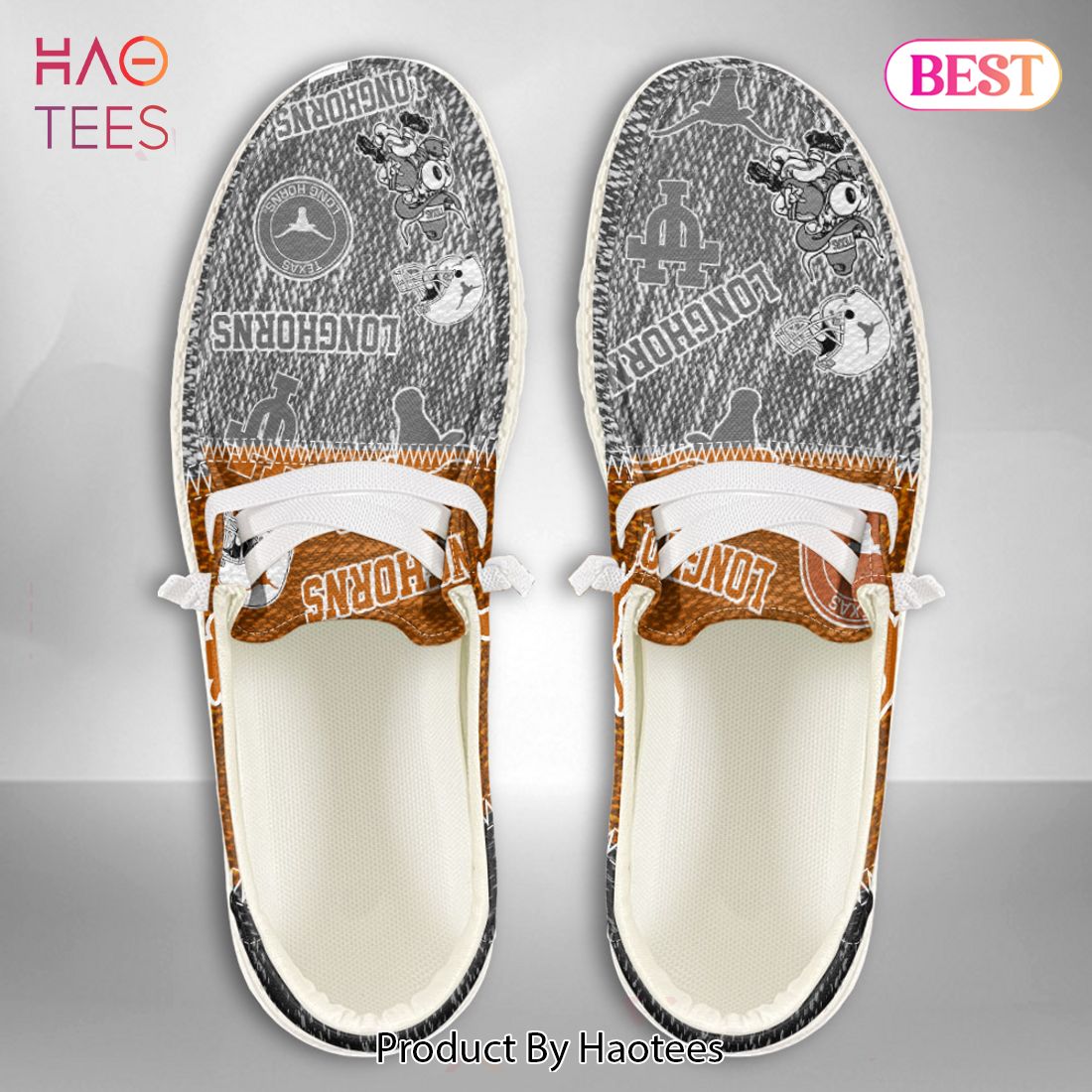PREMIUM NCAA Virginia Tech Hokies Custom Name Hey Dude Shoes
