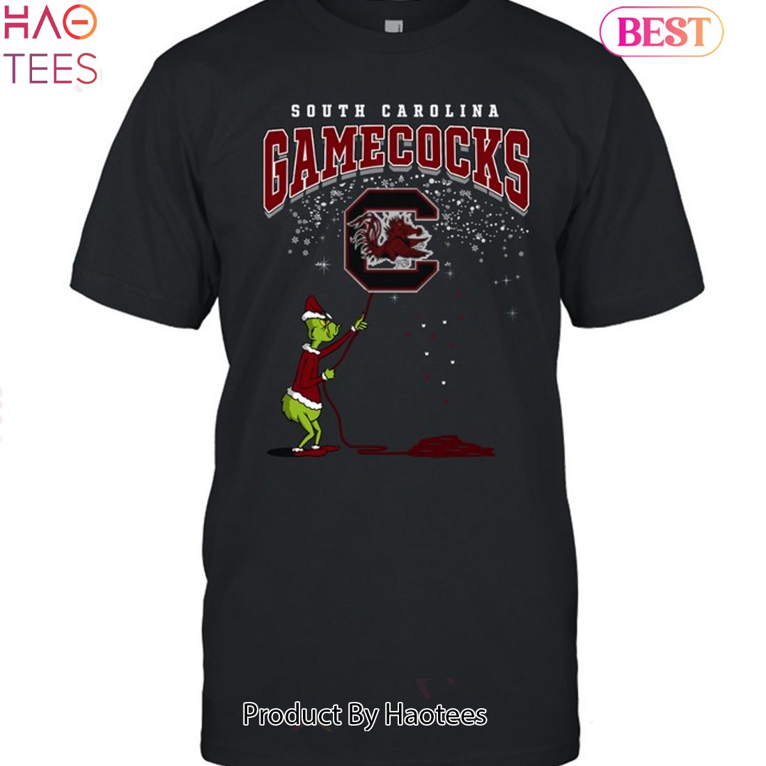 South Carolina Gamecocks Christmas Football Unisex T-Shirt