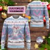 THE BEST Charizard Custom Name Christmas Giftsmerch Ugly Sweater