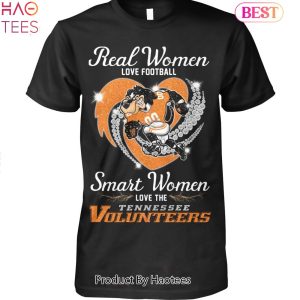 Tennessee Volunteers Real Women Love Football Love Tennessee Volunteers Unisex T-Shirt