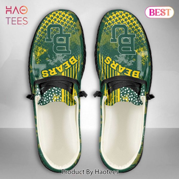 THE BEST NCAA Baylor Bears Custom Name Hey Dude Shoes POD Design