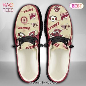 THE BEST NCAA Boston College Eagles Custom Name Hey Dude Shoes Limited 2024