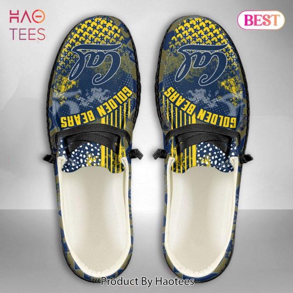 THE BEST NCAA California Golden Bears Custom Name Hey Dude Shoes