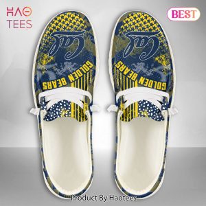THE BEST NCAA California Golden Bears Custom Name Hey Dude Shoes