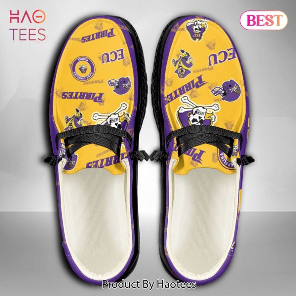 THE BEST NCAA East Carolina Pirates Custom Name Hey Dude Shoes POD Design