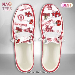 THE BEST NCAA Houston Cougars Custom Name Hey Dude Shoes Luxury Brand