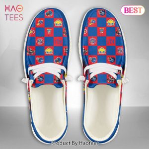 THE BEST NCAA Kansas Jayhawks Custom Name Hey Dude Shoes – P531