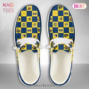 THE BEST NCAA Michigan Wolverines Custom Name Hey Dude Shoes Luxury Brand