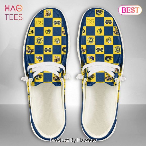 THE BEST NCAA Michigan Wolverines Custom Name Hey Dude Shoes Luxury Brand