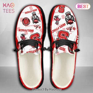 THE BEST NCAA NORTH CAROLINA STATE WOLFPACK Custom Name Hey Dude Shoes