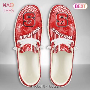 THE BEST NCAA NORTH CAROLINA STATE WOLFPACK Custom Name Hey Dude Shoes – OB61