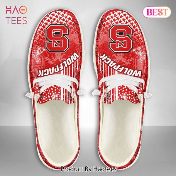 THE BEST NCAA NORTH CAROLINA STATE WOLFPACK Custom Name Hey Dude Shoes – OB61