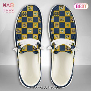 THE BEST NCAA Notre Dame Fighting Irish Custom Name Hey Dude Shoes