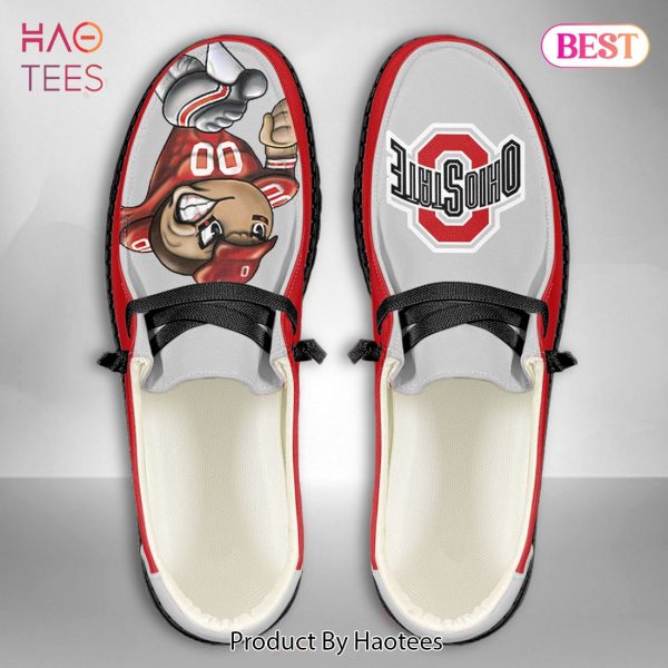 THE BEST NCAA Ohio State Buckeyes – Custom Name Hey Dude Shoes