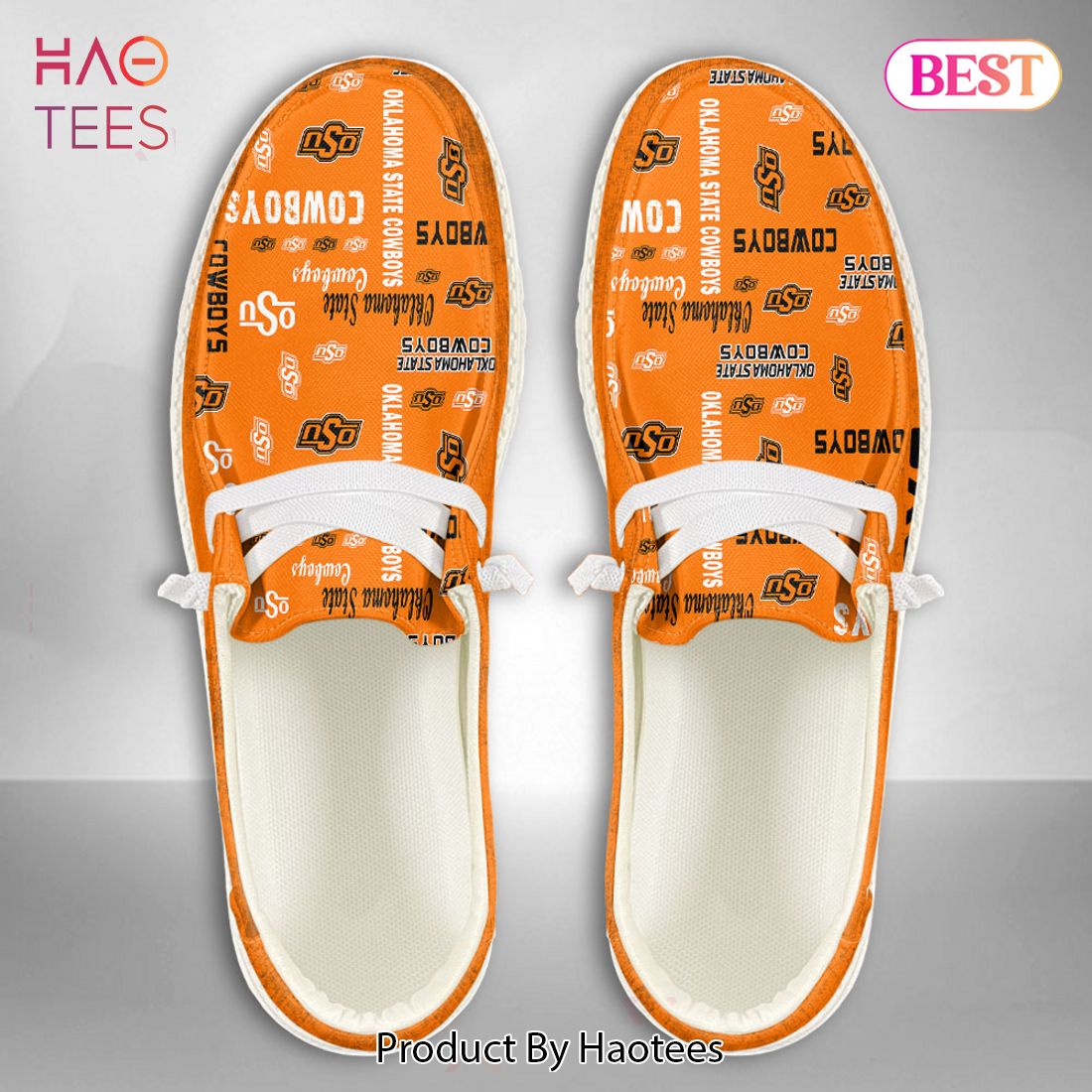 THE BEST NCAA Oklahoma State Cowboys Custom Name Hey Dude Shoes