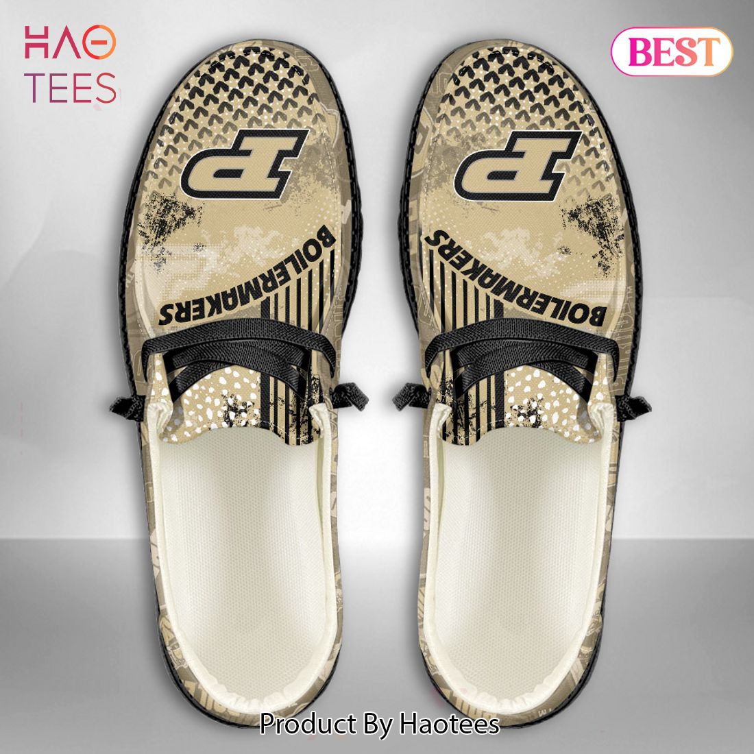 THE BEST NCAA Purdue Boilermakers Custom Name Hey Dude Shoes