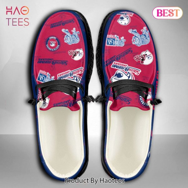 THE BEST NCAA South Alabama Jaguars Custom Name Hey Dude Shoes