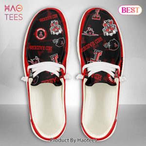 THE BEST NCAA Texas Tech Red Raiders Custom Name Hey Dude Shoes POD Design