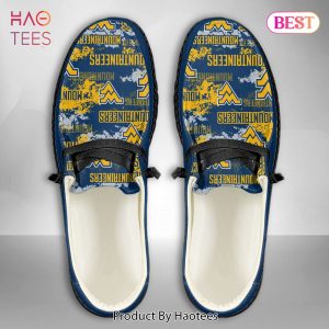 THE BEST NCAA West Virginia Mountaineers Custom Name Hey Dude Shoes