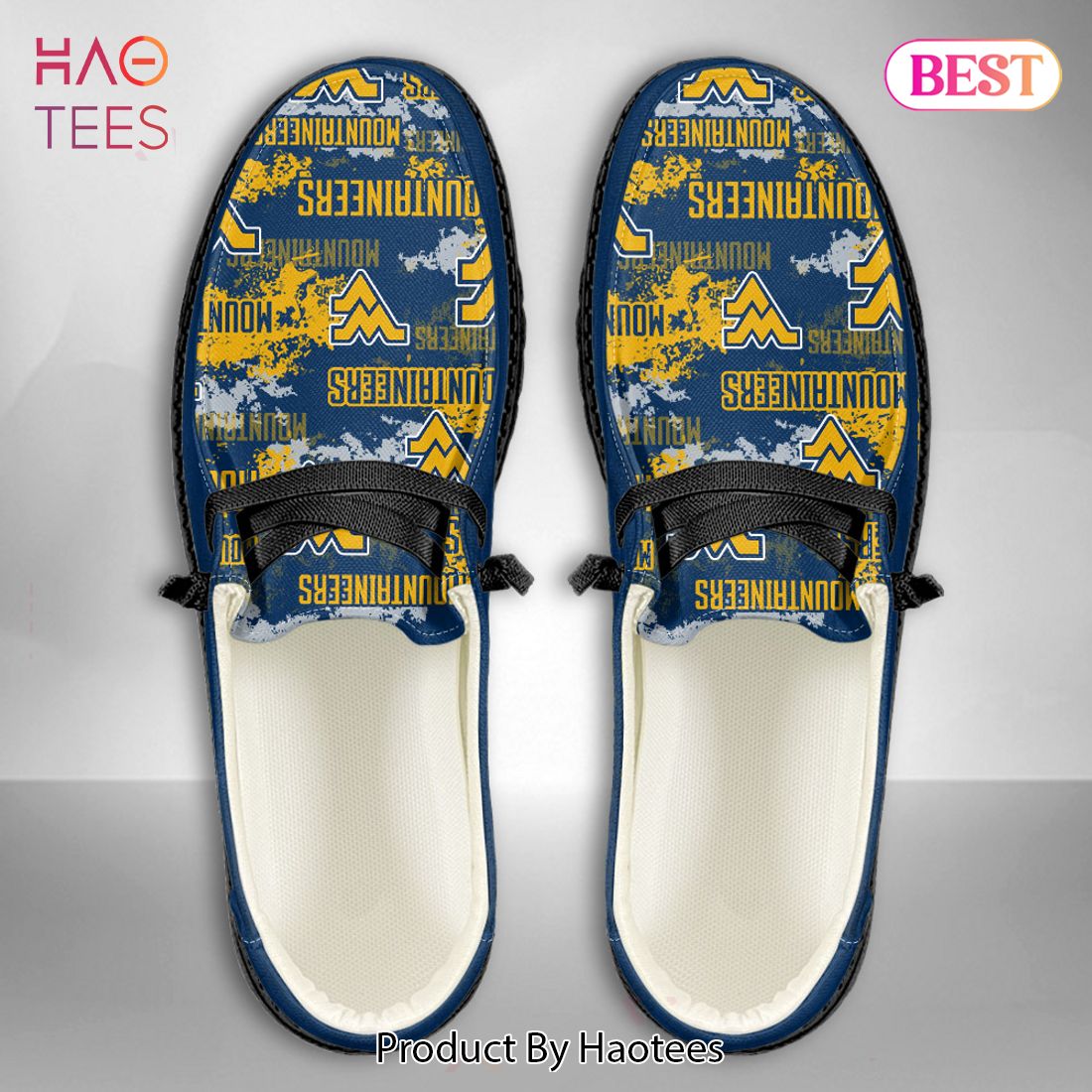 THE BEST NCAA West Virginia Mountaineers Custom Name Hey Dude Shoes THE BEST NCAA West Virginia Mountaineers Custom Name Hey Dude Shoes