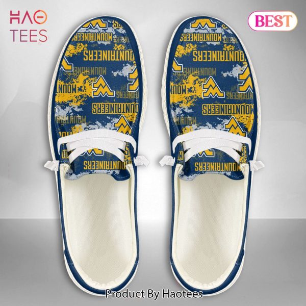 THE BEST NCAA West Virginia Mountaineers Custom Name Hey Dude Shoes