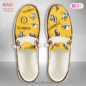 THE BEST NCAA Wyoming Cowboys Custom Name Hey Dude Shoes Luxury Brand