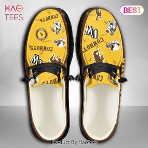 THE BEST NCAA Wyoming Cowboys Custom Name Hey Dude Shoes Luxury Brand