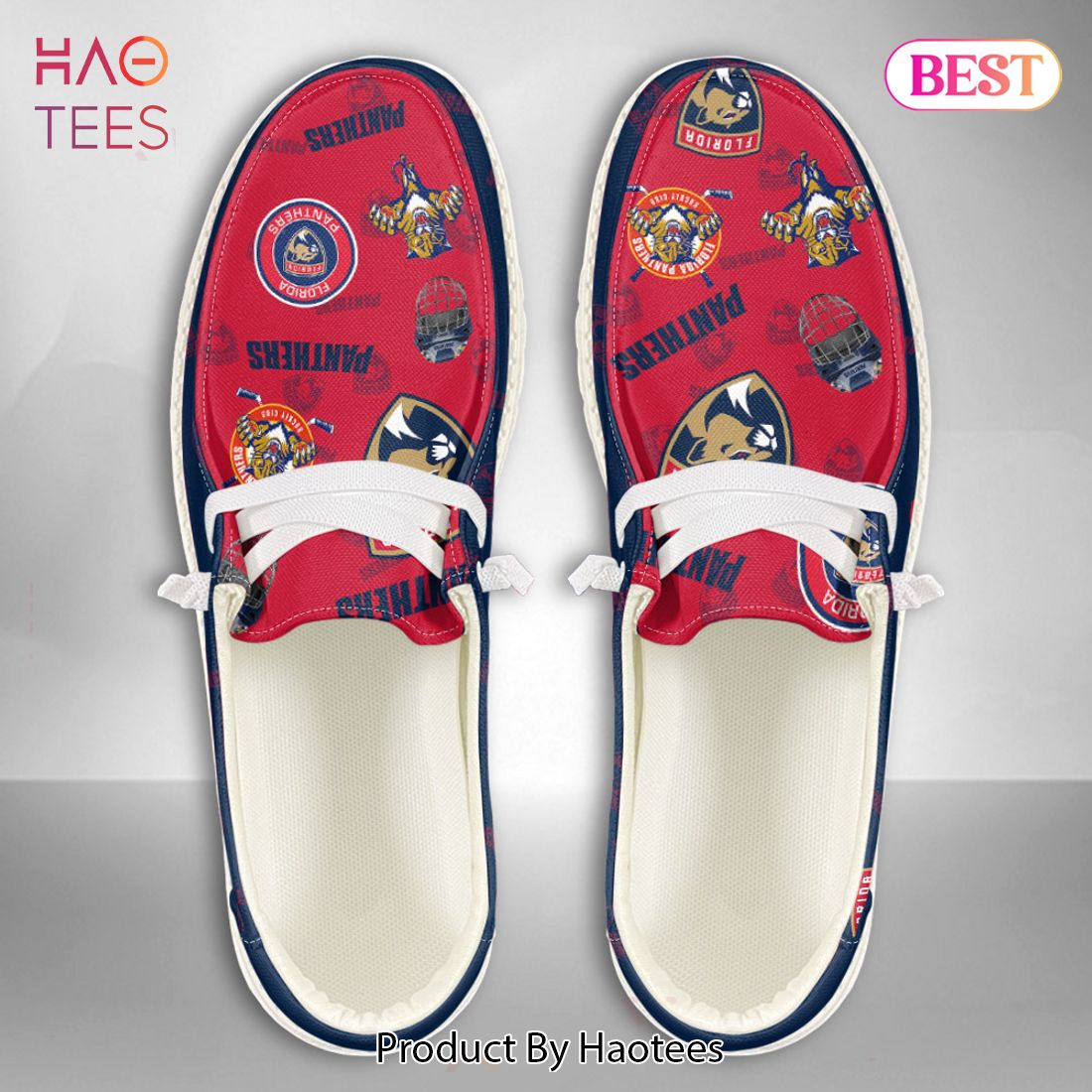 THE BEST NHL Florida Panthers Custom Name Hey Dude Shoes THE BEST NHL Florida Panthers Custom Name Hey Dude Shoes