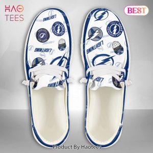 THE BEST NHL Tampa Bay Lightning Custom Name Hey Dude Shoes