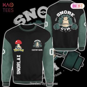 THE BEST Snore Gym Custom Giftsmerch Pokemon Sweater Apparel