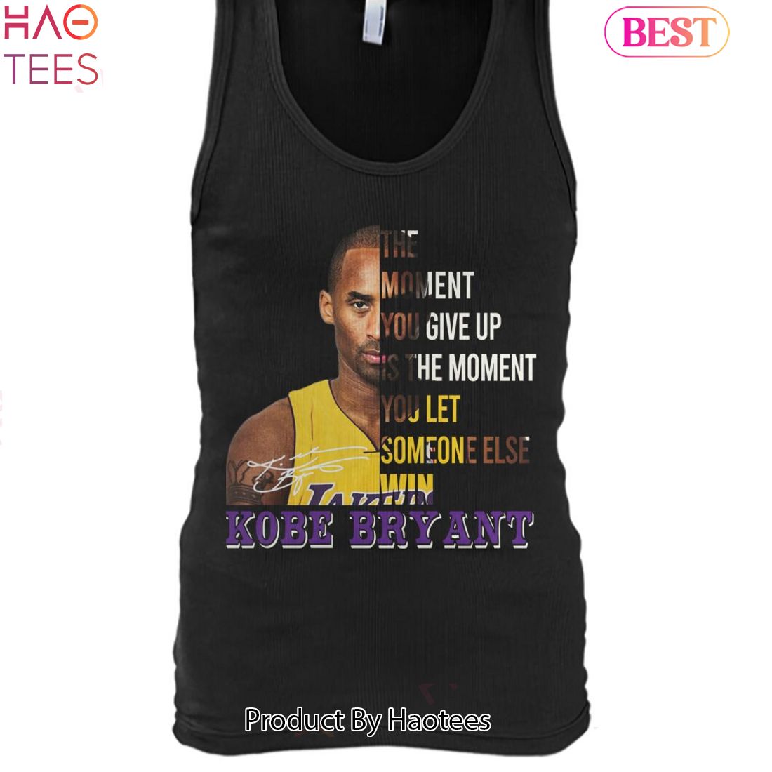 The Moment You Give Up Kobe Bryant Unisex T-Shirt The Moment You Give Up Kobe Bryant Unisex T-Shirt
