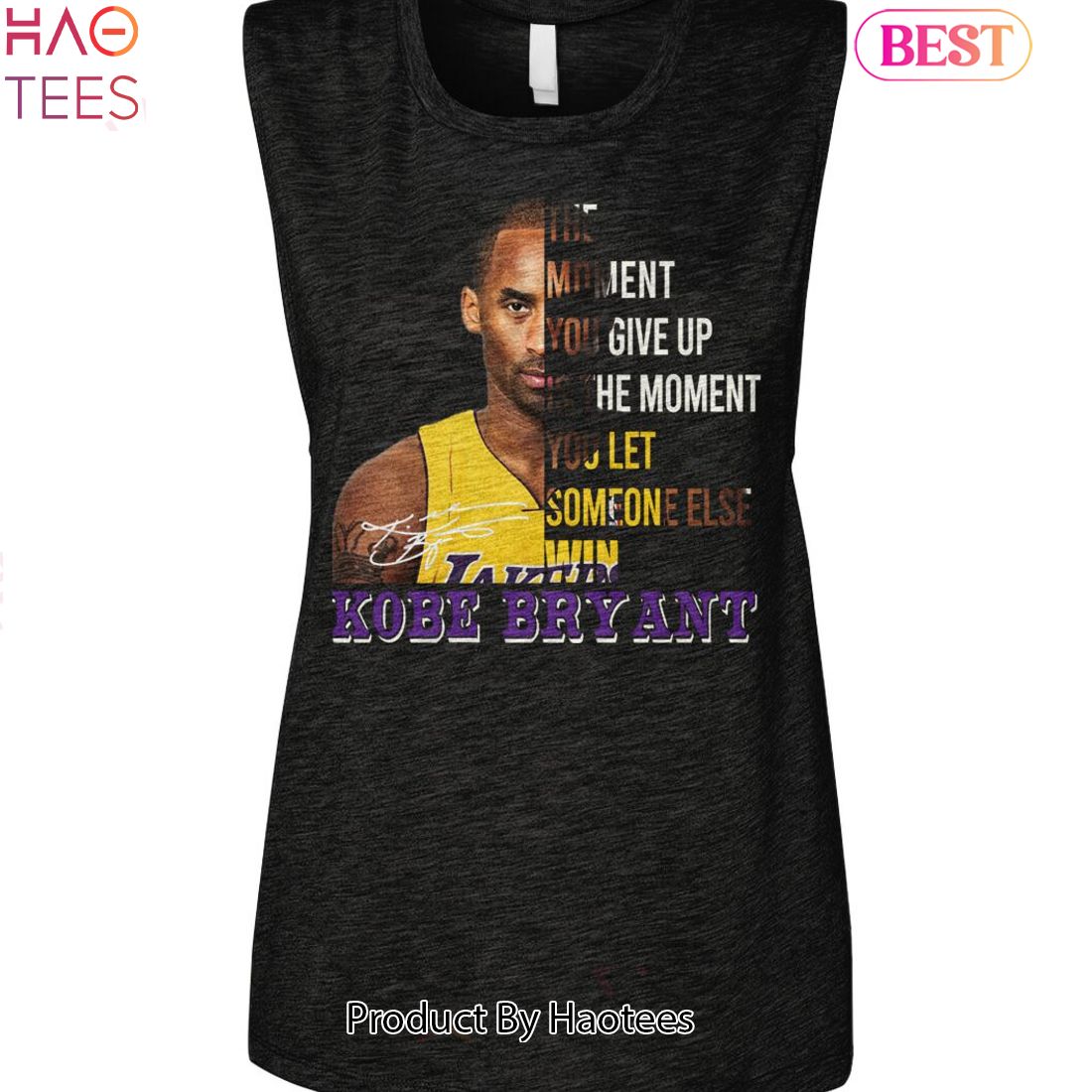 The Moment You Give Up Kobe Bryant Unisex T-Shirt The Moment You Give Up Kobe Bryant Unisex T-Shirt