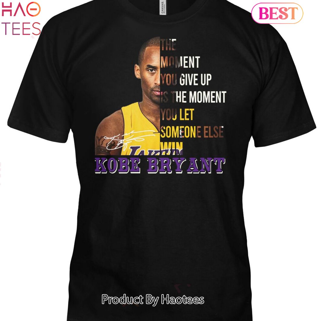 The Moment You Give Up Kobe Bryant Unisex T-Shirt The Moment You Give Up Kobe Bryant Unisex T-Shirt