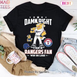 TRENDING Im A Texas Rangers Fan Win Or Lose Unisex T-Shirt