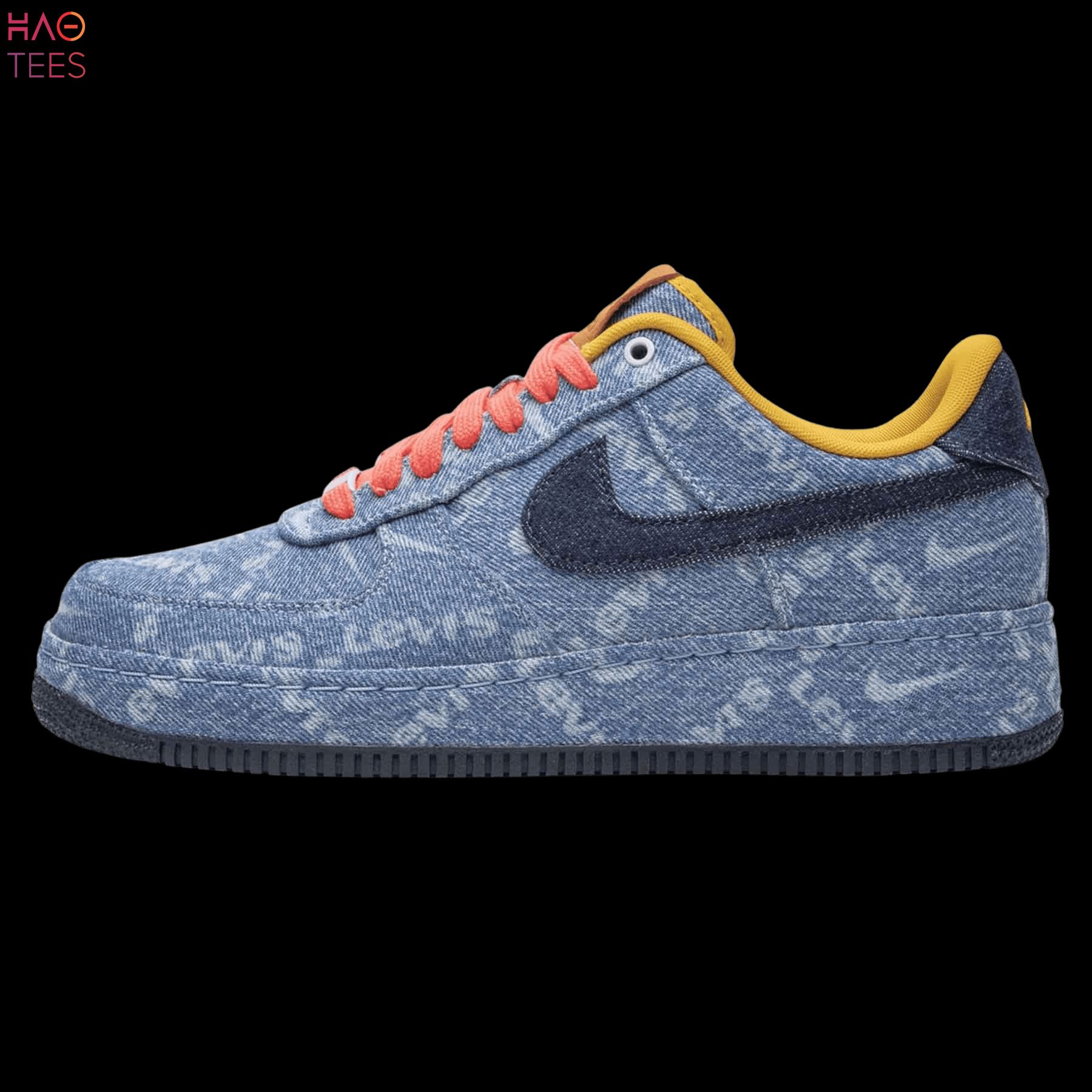 TRENDING Levis x Nike By You x Air Force 1 Low Exclusive Denim Luxury Store