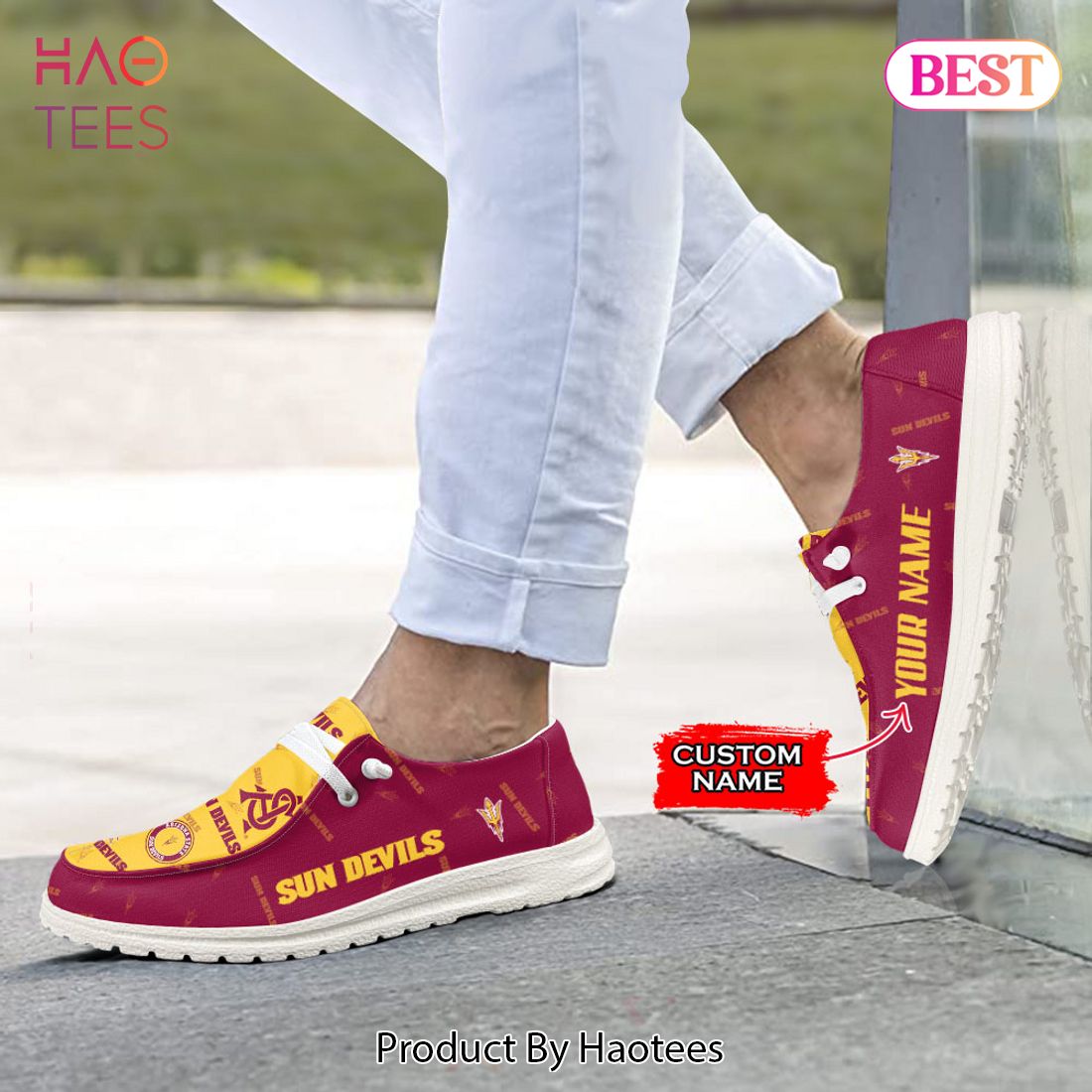 TRENDING NCAA Arizona State Sun Devils Custom Name Hey Dude Shoes Limited 2024 TRENDING NCAA Arizona State Sun Devils Custom Name Hey Dude Shoes Limited 2024