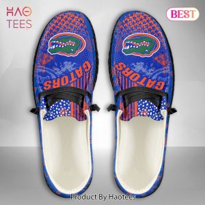 TRENDING NCAA Florida Gators Custom Name Hey Dude Shoes