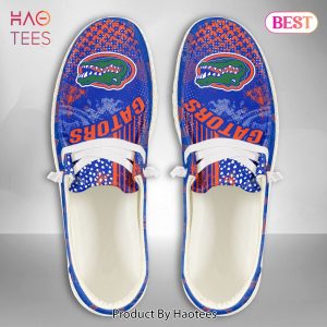 TRENDING NCAA Florida Gators Custom Name Hey Dude Shoes