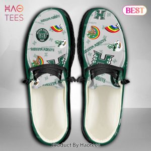 TRENDING NCAA Hawaii Rainbow Warriors Custom Name Hey Dude Shoes