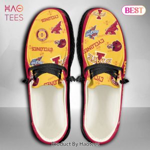 TRENDING NCAA Iowa State Cyclones Custom Name Hey Dude Shoes