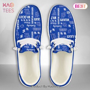 TRENDING NCAA Kentucky Wildcats Custom Name Hey Dude Shoes