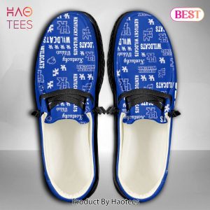 TRENDING NCAA Kentucky Wildcats Custom Name Hey Dude Shoes