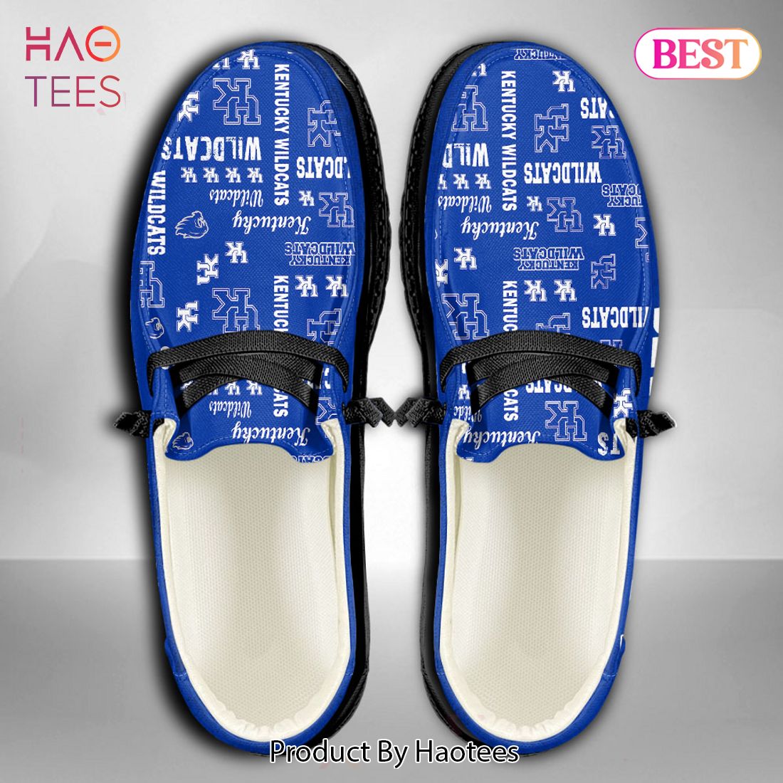 TRENDING NCAA Kentucky Wildcats Custom Name Hey Dude Shoes TRENDING NCAA Kentucky Wildcats Custom Name Hey Dude Shoes