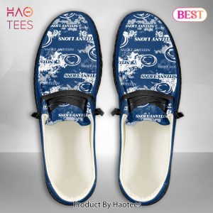 TRENDING NCAA Penn State Nittany Lions Custom Name Hey Dude Shoes