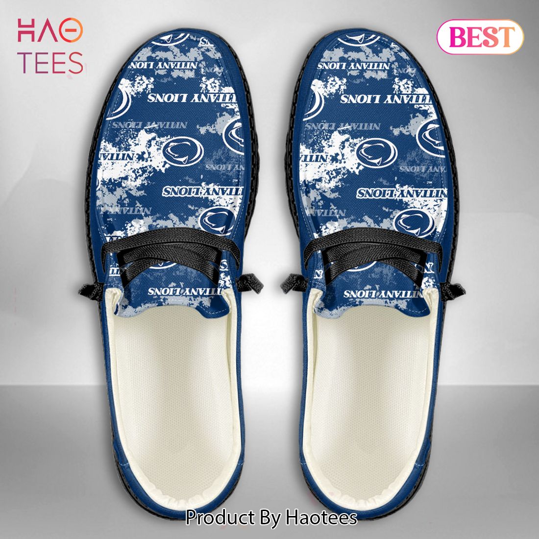 TRENDING NCAA Penn State Nittany Lions Custom Name Hey Dude Shoes TRENDING NCAA Penn State Nittany Lions Custom Name Hey Dude Shoes