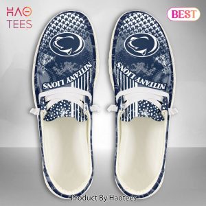 TRENDING NCAA Penn State Nittany Lions Custom Name Hey Dude Shoes POD Design