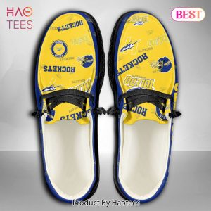 TRENDING NCAA Toledo Rockets Custom Name Hey Dude Shoes