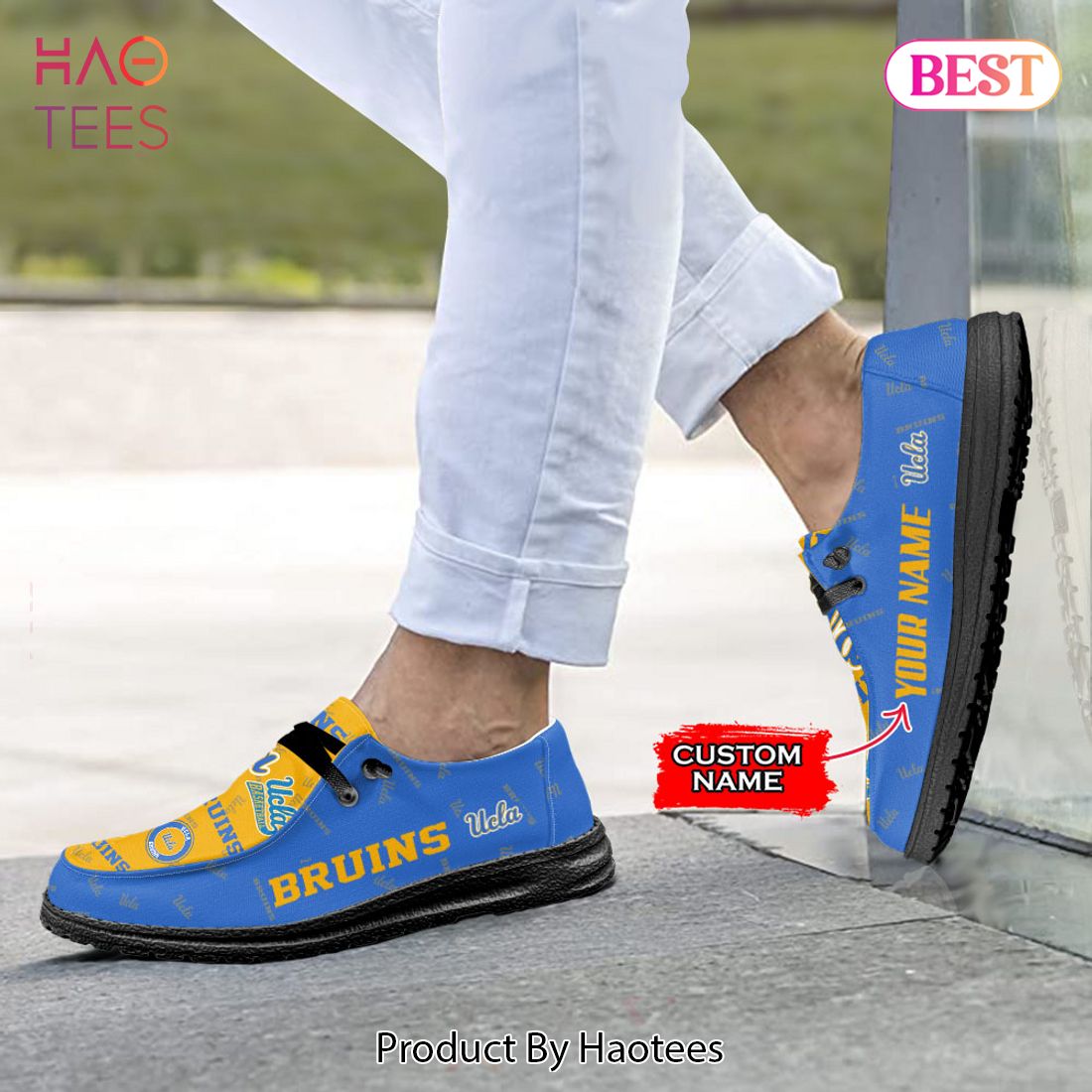 TRENDING NCAA UCLA Bruins Custom Name Hey Dude Shoes Limited 2024 TRENDING NCAA UCLA Bruins Custom Name Hey Dude Shoes Limited 2024
