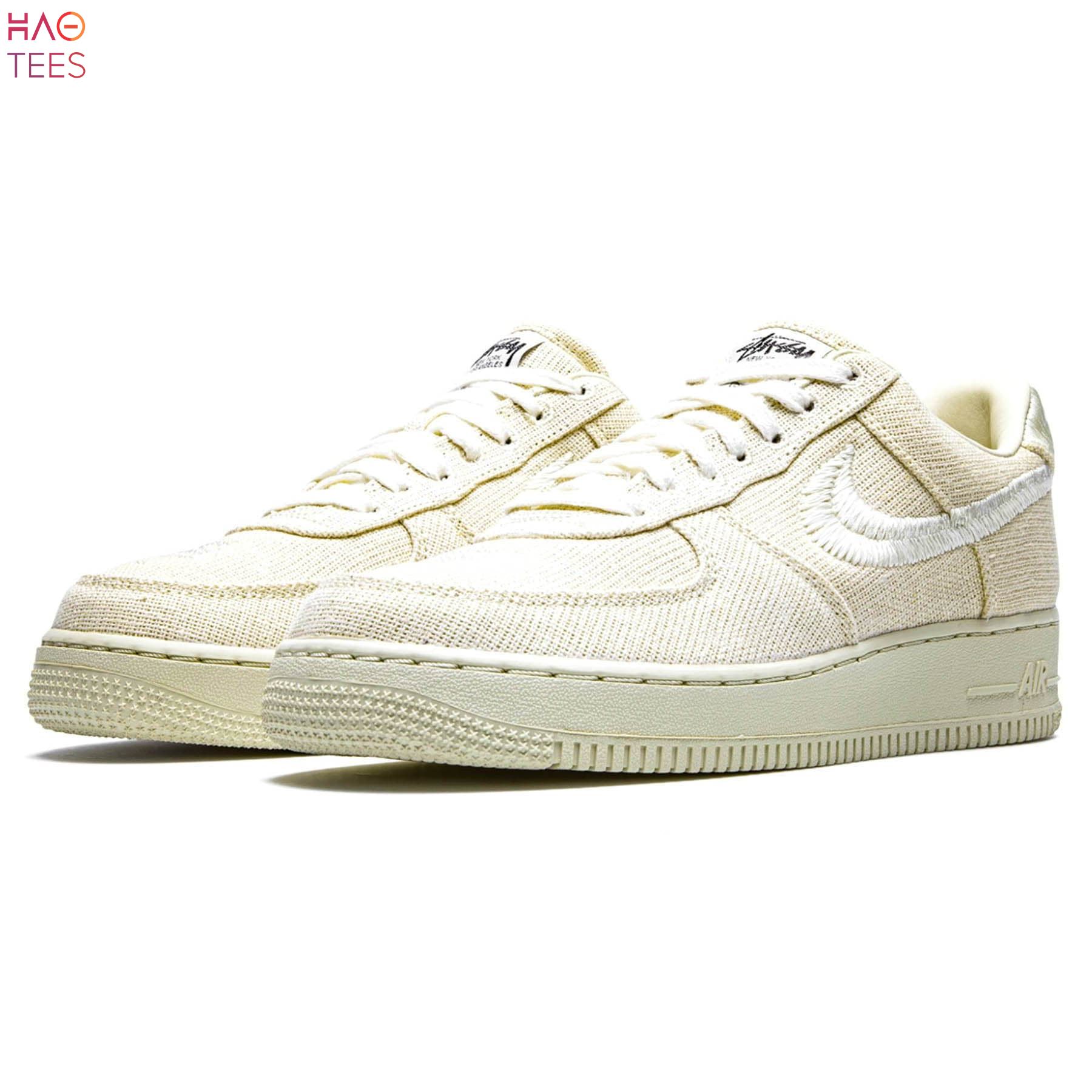 TRENDING Nike Stussy x Air Force 1 Low Fossil Luxury Store