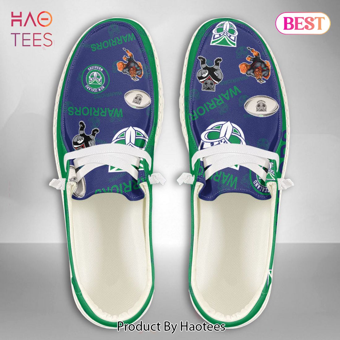 TRENDING NRL New Zealand Warriors Custom Name Hey Dude Shoes